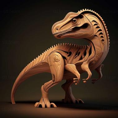 3D model Elrhazosaurus (STL)